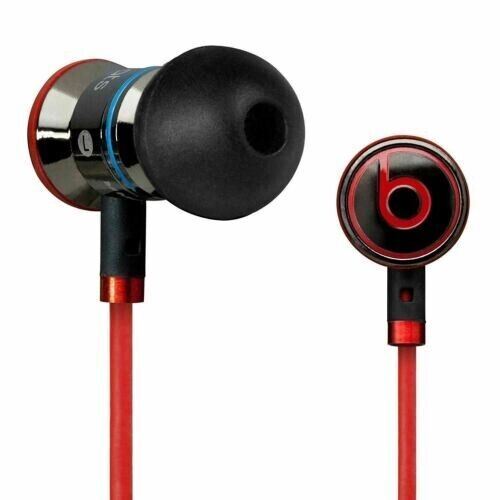 iBeats by Dre Black / Red Headphones Earphones Brand new with Pouch