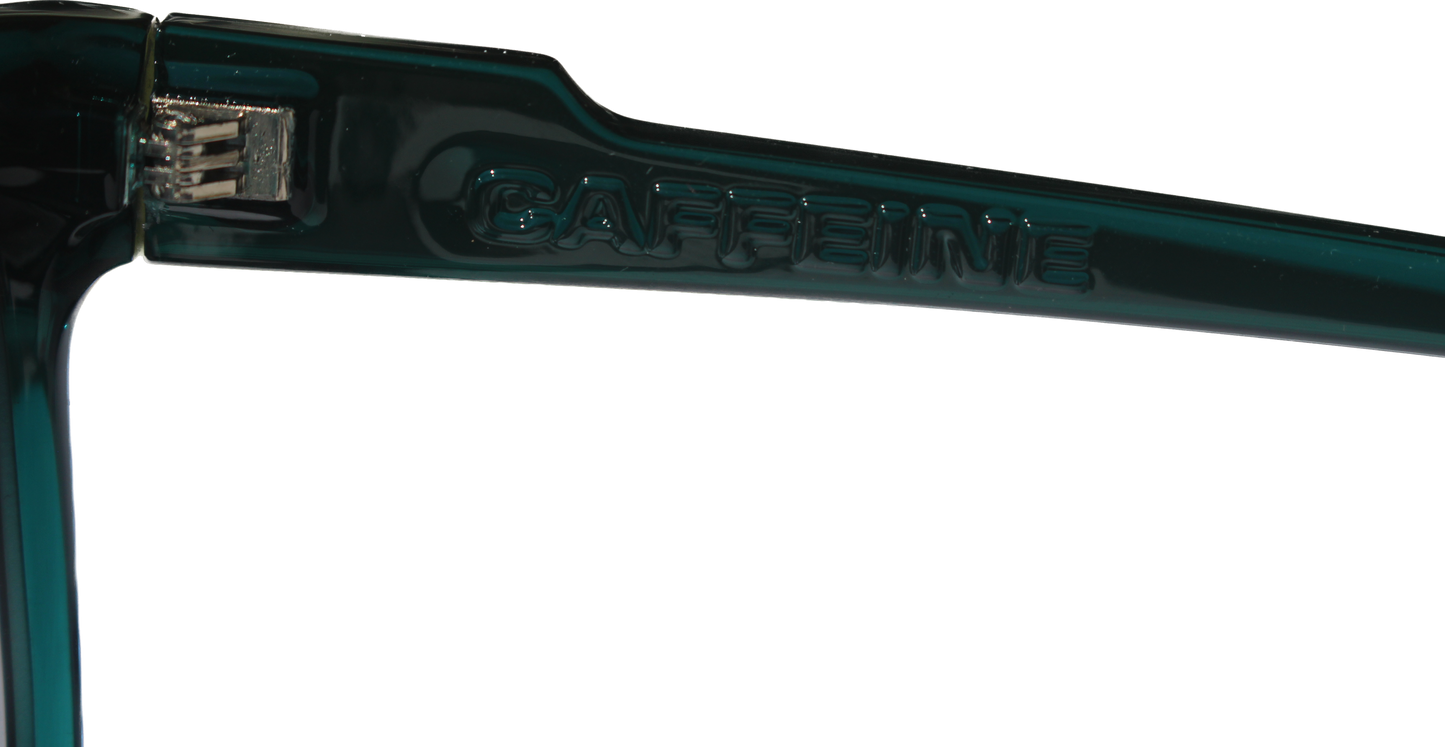 Electric Visual Caffeine Sunglasses Midnight Green/Grey Gradient