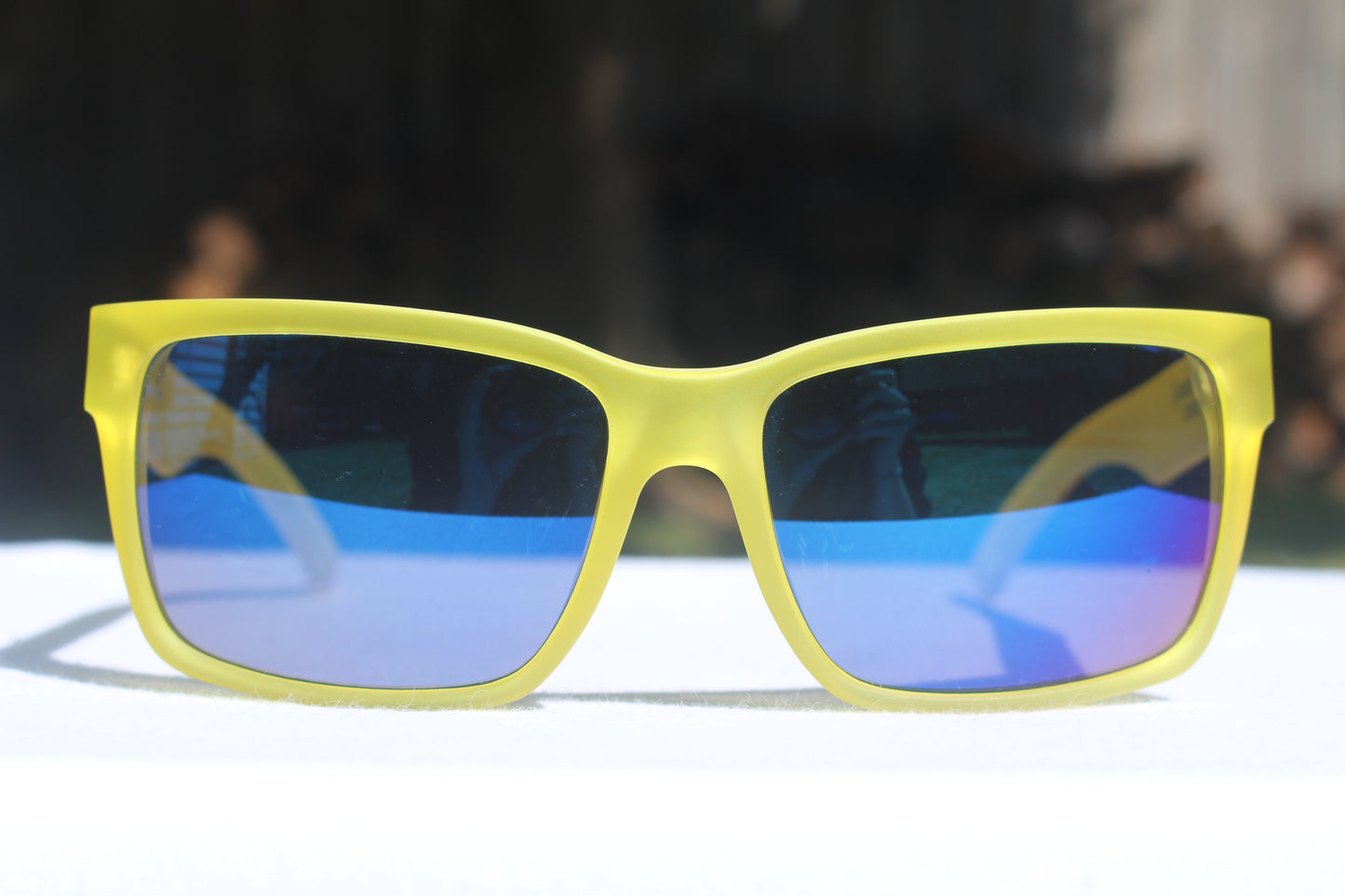VonZipper Limited Edition Elmore Spazeglaze Yellow Sunglasses