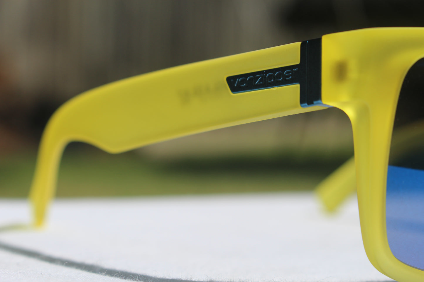 VonZipper Limited Edition Elmore Spazeglaze Yellow Sunglasses