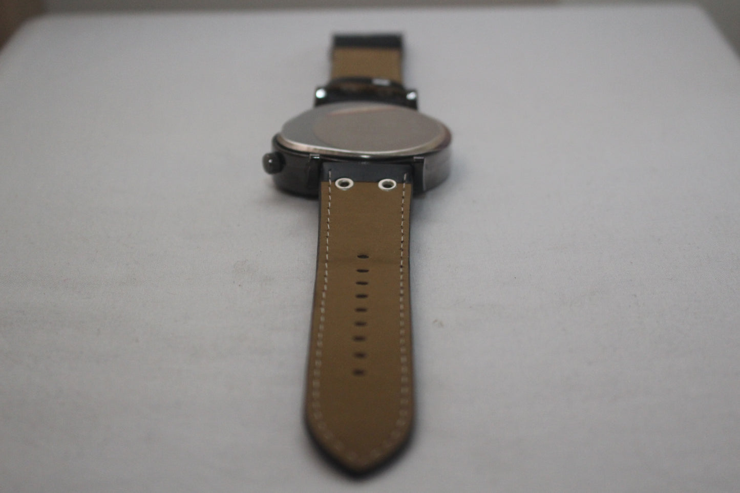Oulm Dual Movement Jump Hour Luxury Business Wrist Watch