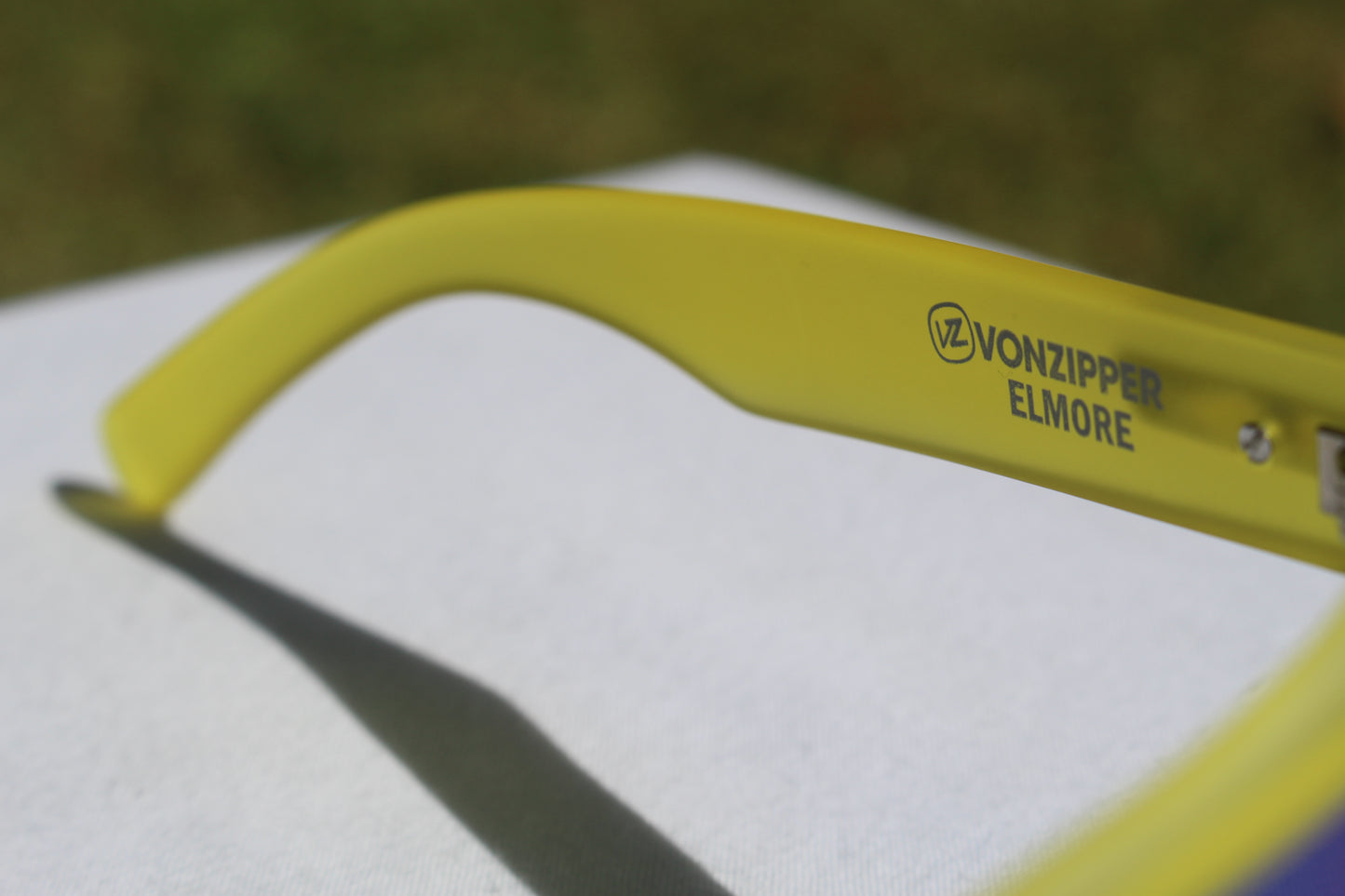 VonZipper Limited Edition Elmore Spazeglaze Yellow Sunglasses