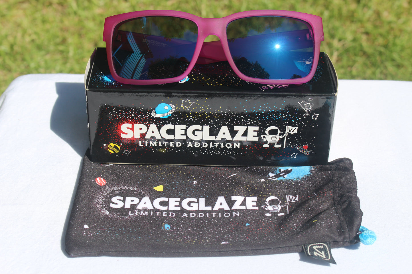 VonZipper Limited Edition Elmore Spaceglaze Pink Sunglasses
