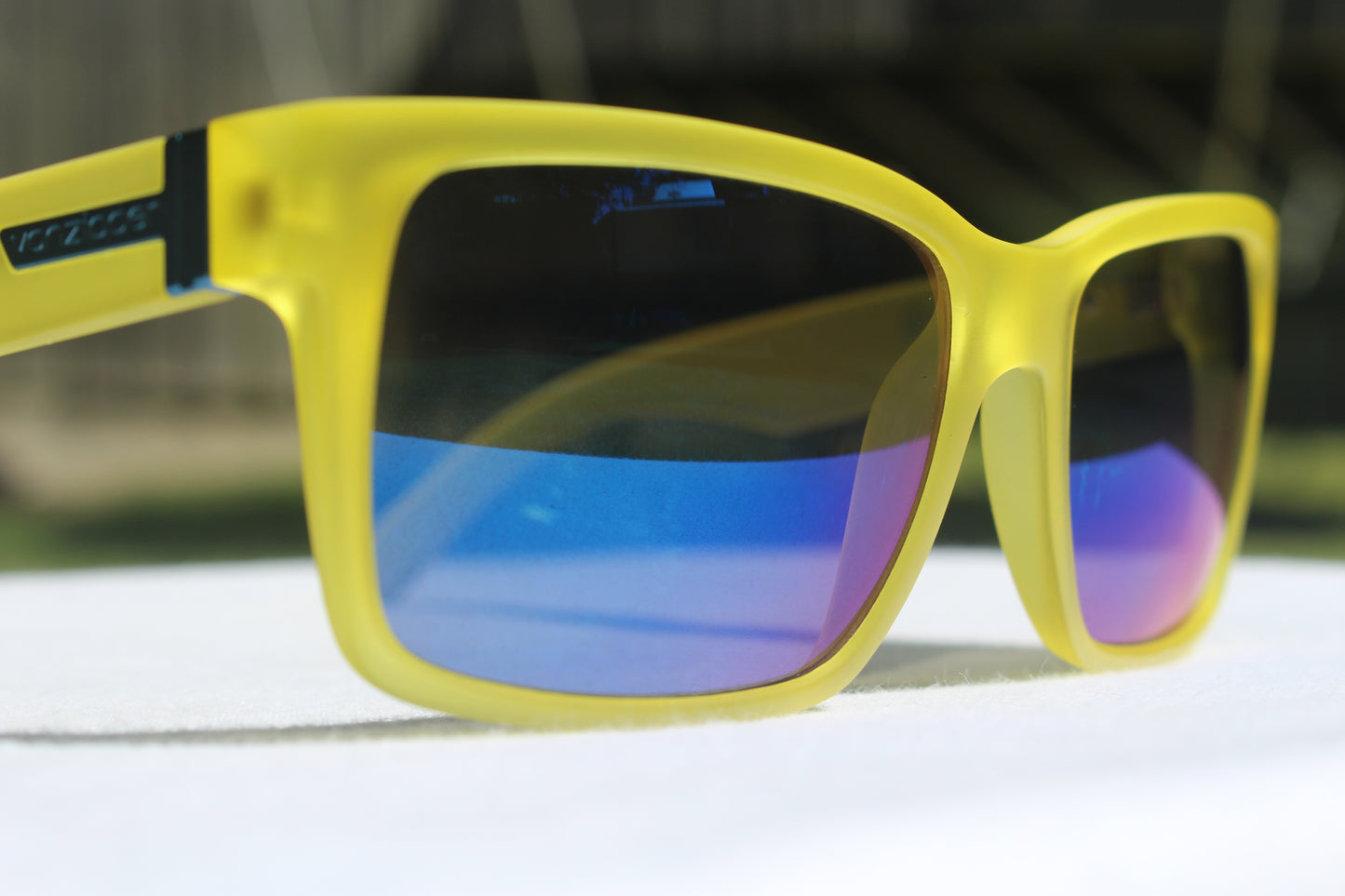 VonZipper Limited Edition Elmore Spazeglaze Yellow Sunglasses