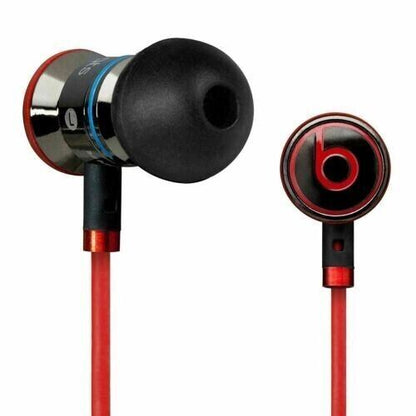 iBeats by Dre Black / Red Headphones Earphones Brand new with Pouch