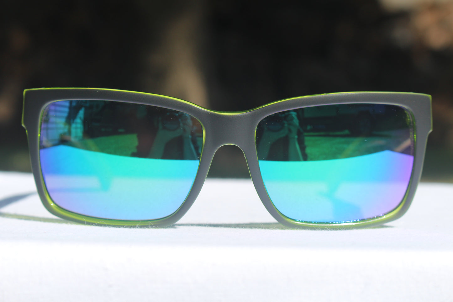 VonZipper Limited Edition Elmore Frostbyte Lime Sunglasses